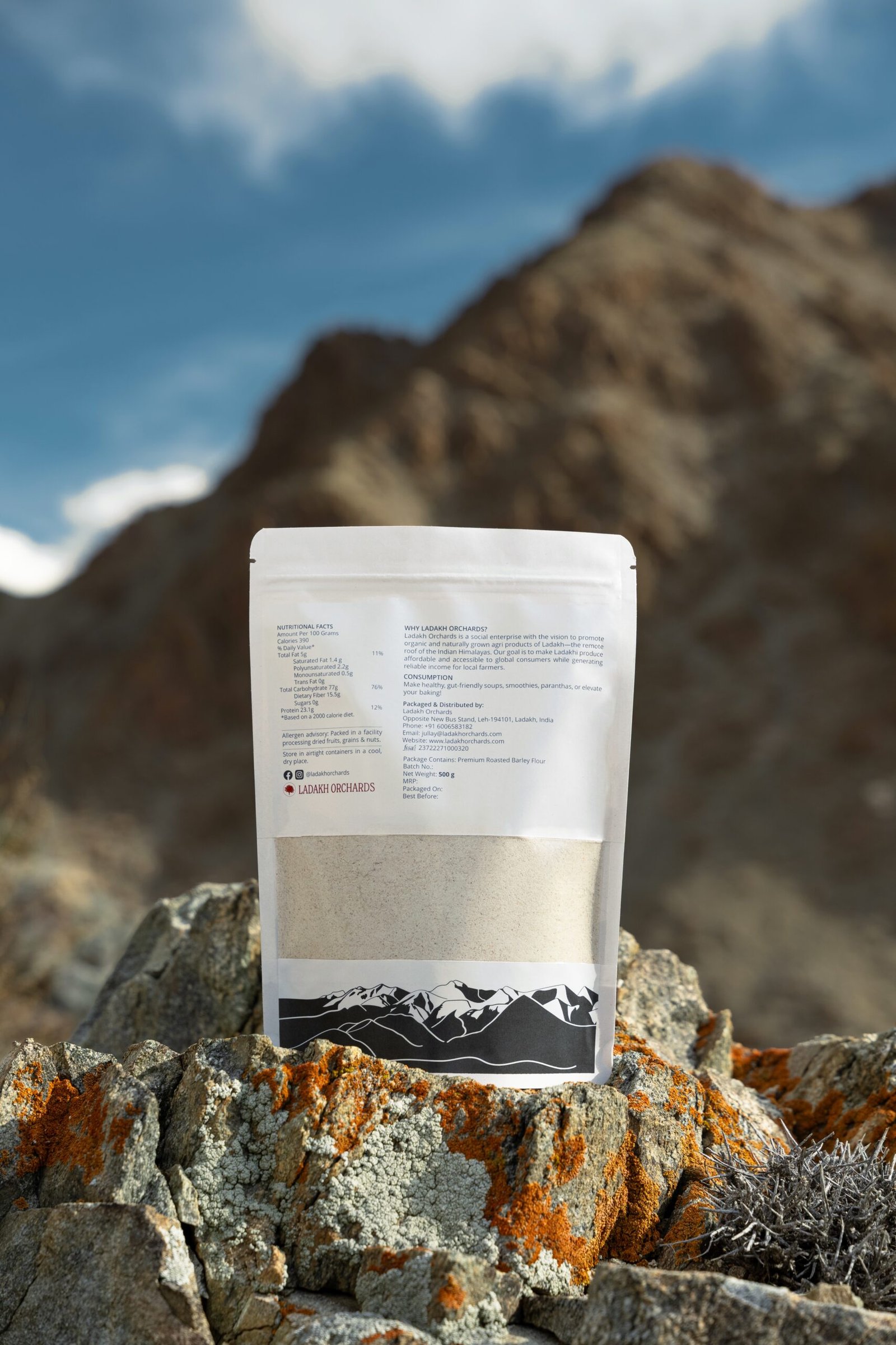 Premium Roasted Barley Flour | All-Natural & Chemical-Free | 500g - Image 2